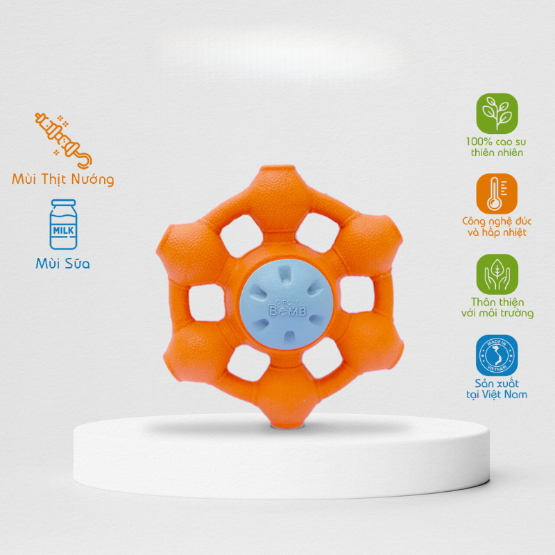 Đồ Chơi Cho Chó Cao Su Pupdy Bánh Xe Vũ Trụ