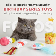 Đồ Chơi Cho Mèo Happy Birthday FOFOS