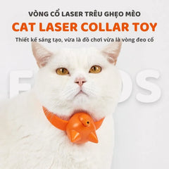 Đồ Chơi Cho Mèo Vòng Cổ Đèn Laser FOFOS