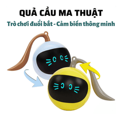 Đồ Chơi Cho Mèo Cảm Biến FOFOS Hình Banh Magic WhirliCat - Paddy Pet Shop