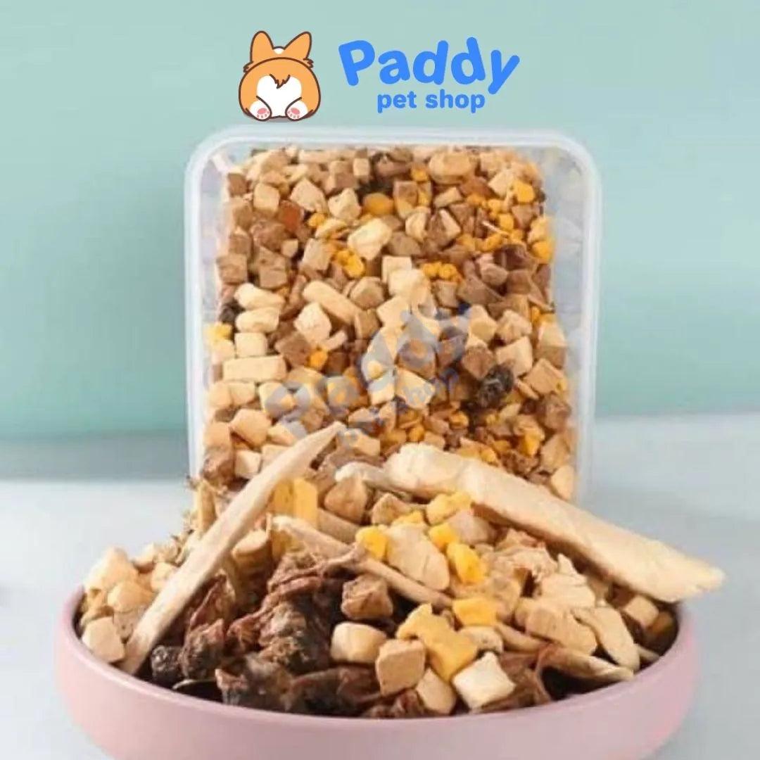 Hỗn Hợp Thịt Tươi Sấy Khô Cho Chó Mèo - Paddy Pet Shop