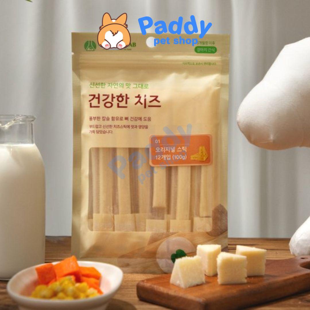 Snack Cho Chó Phô Mai Que Natural Lab 100g - Paddy Pet Shop