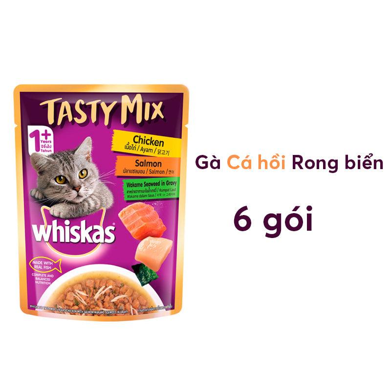 Pate Mèo Trưởng Thành Whiskas Tasty Mix 70g - Paddy Pet Shop