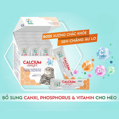 Gel Bổ Sung Canxi Cho Mèo Calcium Bossen Gói 2.5ml