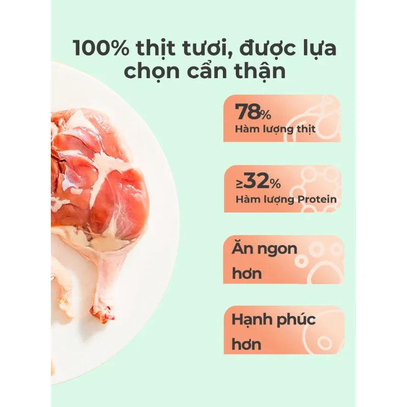 Hạt Cho Chó Lemo Vị Gà Mix Topping 1.5kg - Paddy Pet Shop