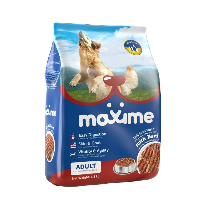 Hạt Cho Chó Maxime 1.5Kg