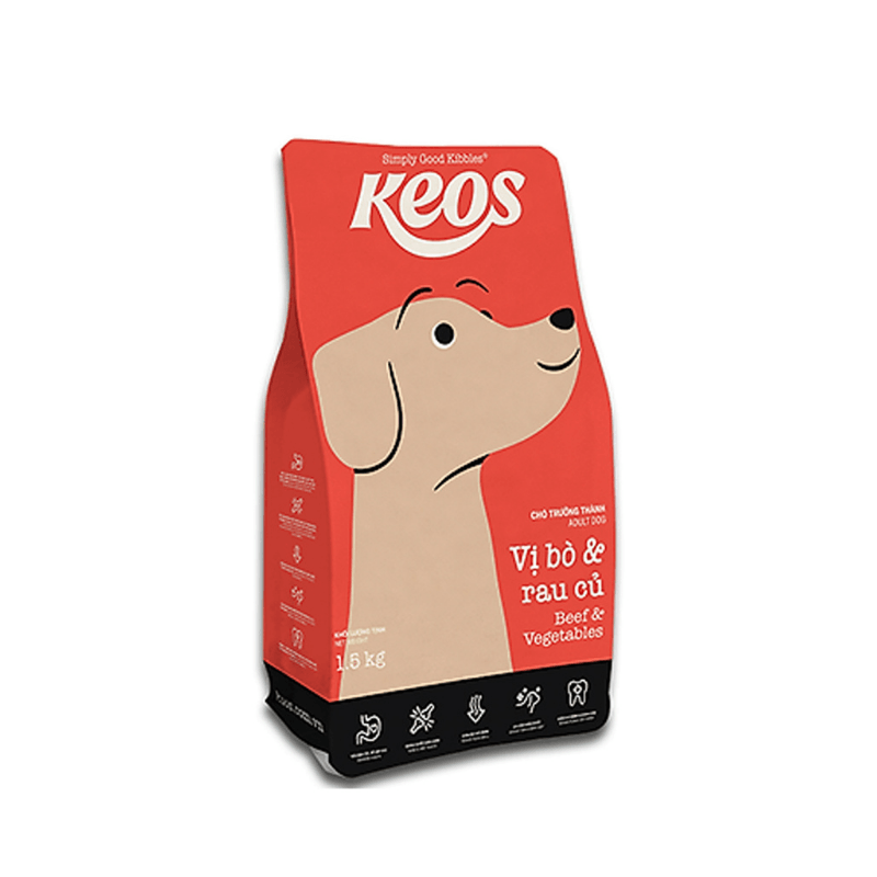 Hạt Cho Chó Mọi Lứa Tuổi Keos - Paddy Pet Shop