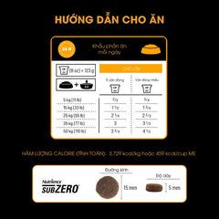 Hạt Cho Chó Nutrience Subzero Fraser Valley Dog