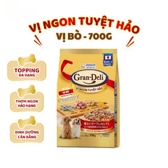 Hạt Cho Chó Trưởng Thành Gran Deli 700g