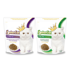 Hạt Cho Mèo Aatas Cat Pacific Gold Cá Hồi & Cá Cơm 1.2kg - Paddy Pet Shop