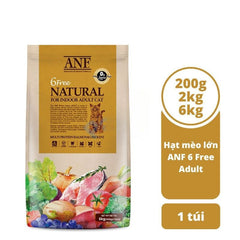 Hạt Cho Mèo ANF 6Free Indoor