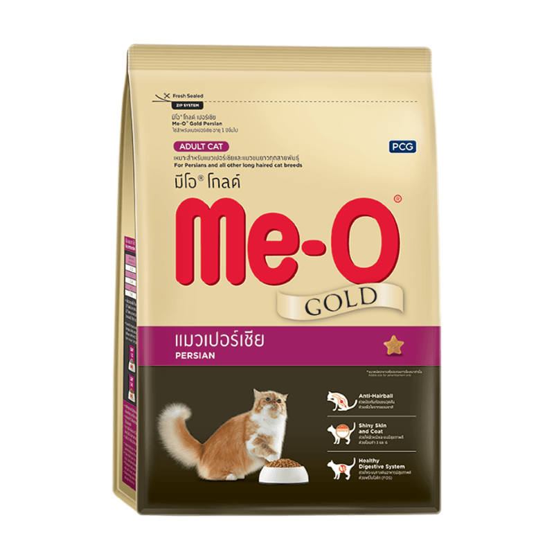 Hạt Cho Mèo Ba Tư Trưởng Thành Me-O Gold Persian 1.2kg - Paddy Pet Shop