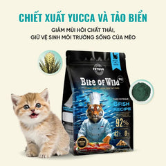 Hạt Cho Mèo Bite of Wild Không Ngũ Cốc Nhiều Thịt 1Kg