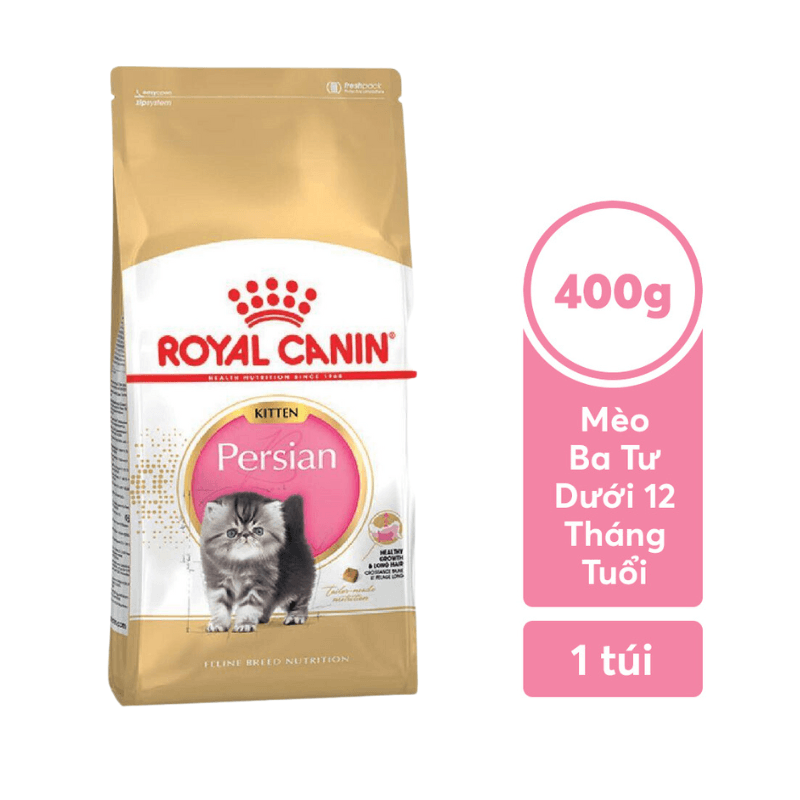 Thức Ăn Hạt Cho Mèo Con Ba Tư Royal Canin Persian Kitten - Paddy Pet Shop