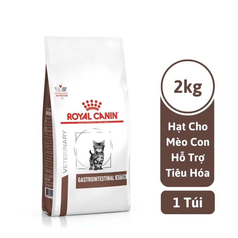 Hạt Cho Mèo Con Hỗ Trợ Tiêu Hóa Royal Canin Gastrointestinal Kitten 2kg