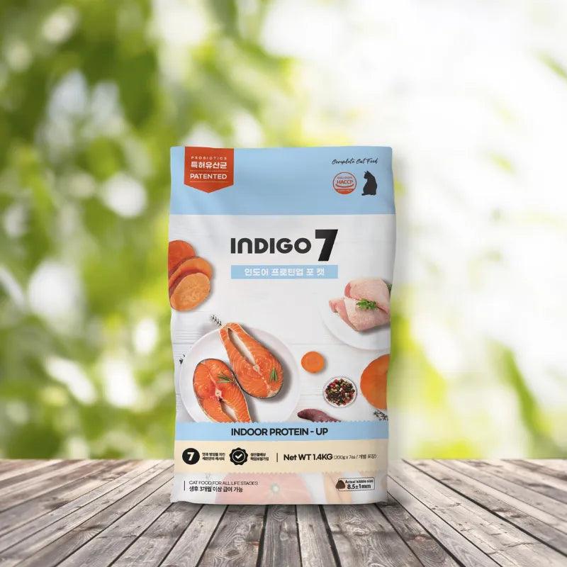 Hạt Cho Mèo Indigo 7 Indoor Protein Cao, Ít Chất Béo - Paddy Pet Shop