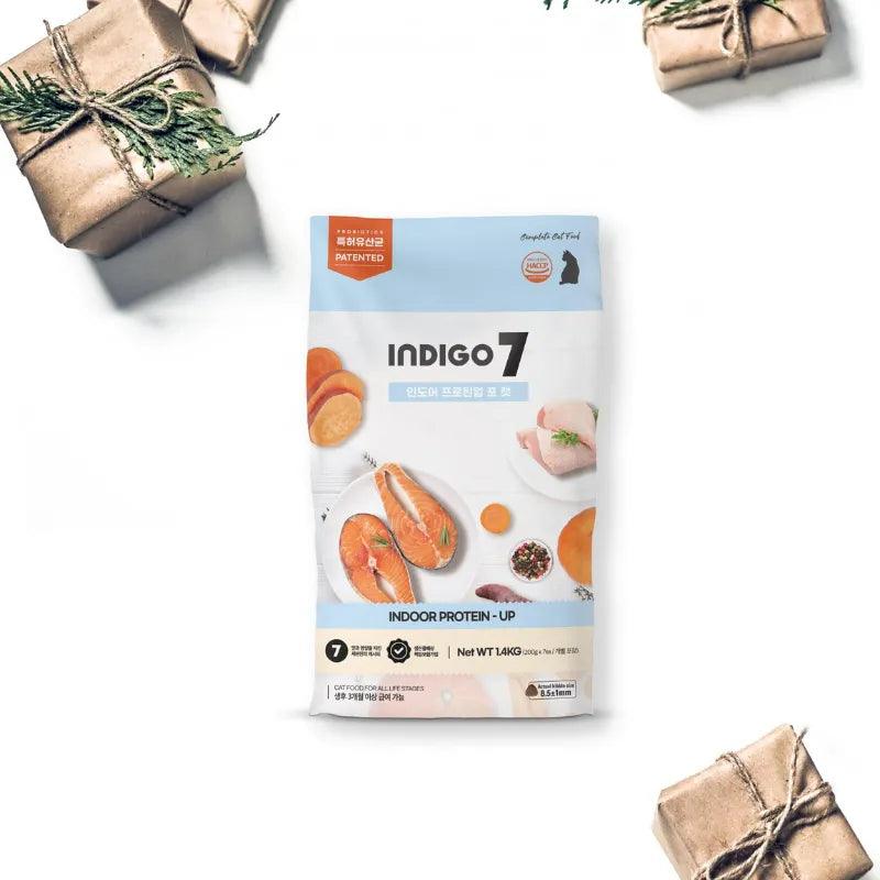 Hạt Cho Mèo Indigo 7 Indoor Protein Cao, Ít Chất Béo - Paddy Pet Shop