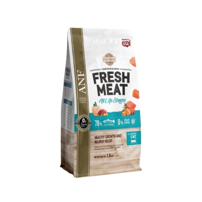 Hạt Cho Mèo Mọi Lứa Tuổi ANF Fresh Meat 1.6kg