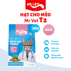 Hạt Cho Mèo Mr Vet 1KG