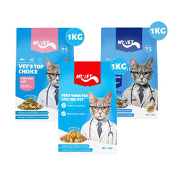 Hạt Cho Mèo Mr Vet 1KG