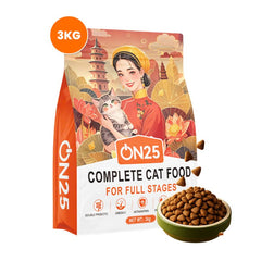 Hạt Cho Mèo Mọi Lứa Tuổi On25 Cat Đạm Cao 32%