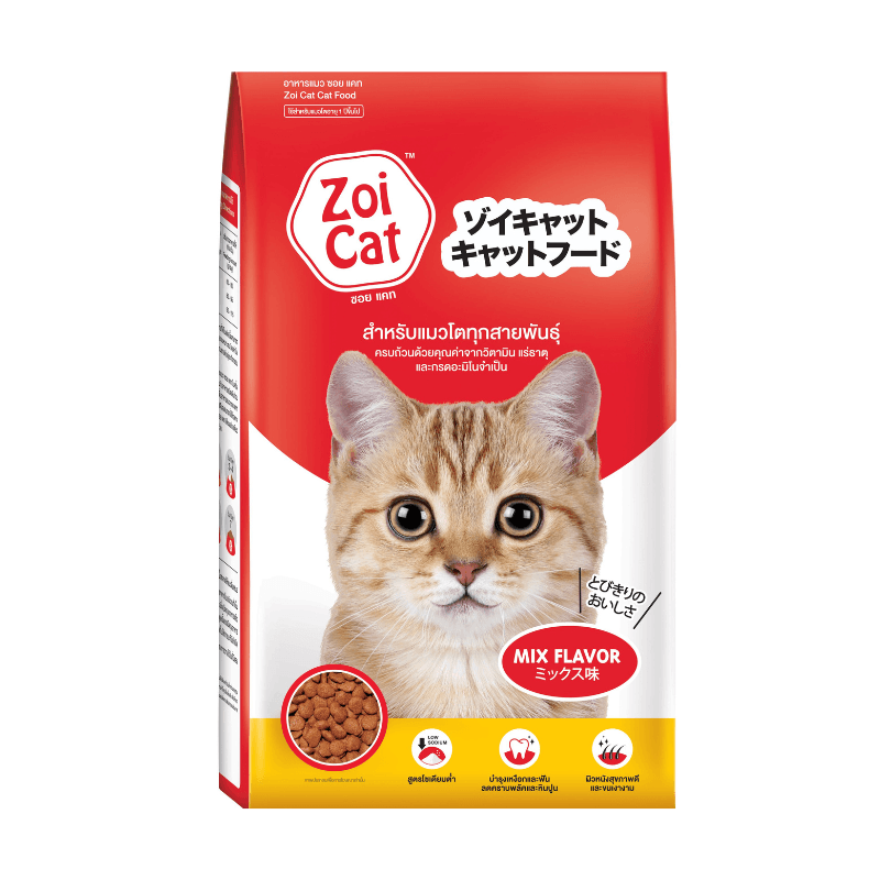 Hạt Cho Mèo Trưởng Thành Zoi Cat Mix Vị 1Kg - Paddy Pet Shop