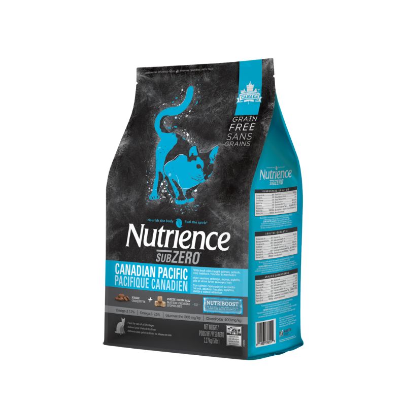 Hạt Nutrience SubZero Canadian Pacific Cho Mèo Mọi Lứa Tuổi Vị Cá Biển