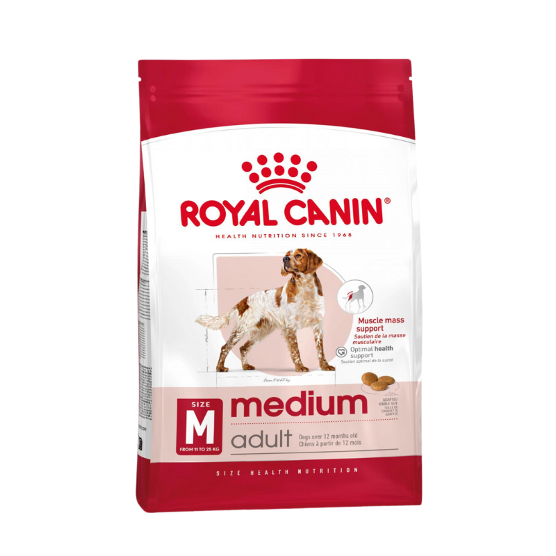 Thức Ăn Hạt Cho Chó Trưởng Thành Giống Vừa Royal Canin Medium Adult