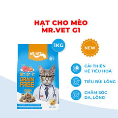 Hạt Cho Mèo Mr Vet 1KG