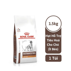 Thức Ăn Hạt Điều Trị Bệnh Cho Chó Ít Béo Royal Canin Gastrointestinal Low Fat 1.5kg
