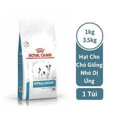 Hạt Cho Chó Giống Nhỏ Dị Ứng Royal Canin Hypoallergenic Small