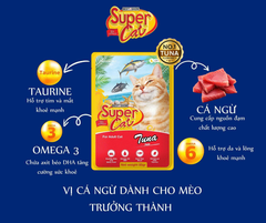 Pate Cho Mèo Con Và Mèo Trưởng Thành Super Cat 85g