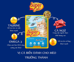 Pate Cho Mèo Con Và Mèo Trưởng Thành Super Cat 85g