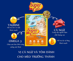 Pate Cho Mèo Con Và Mèo Trưởng Thành Super Cat 85g