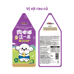 Pate Sốt Kem Cho Chó Vị Rau Củ Doggyman 70g