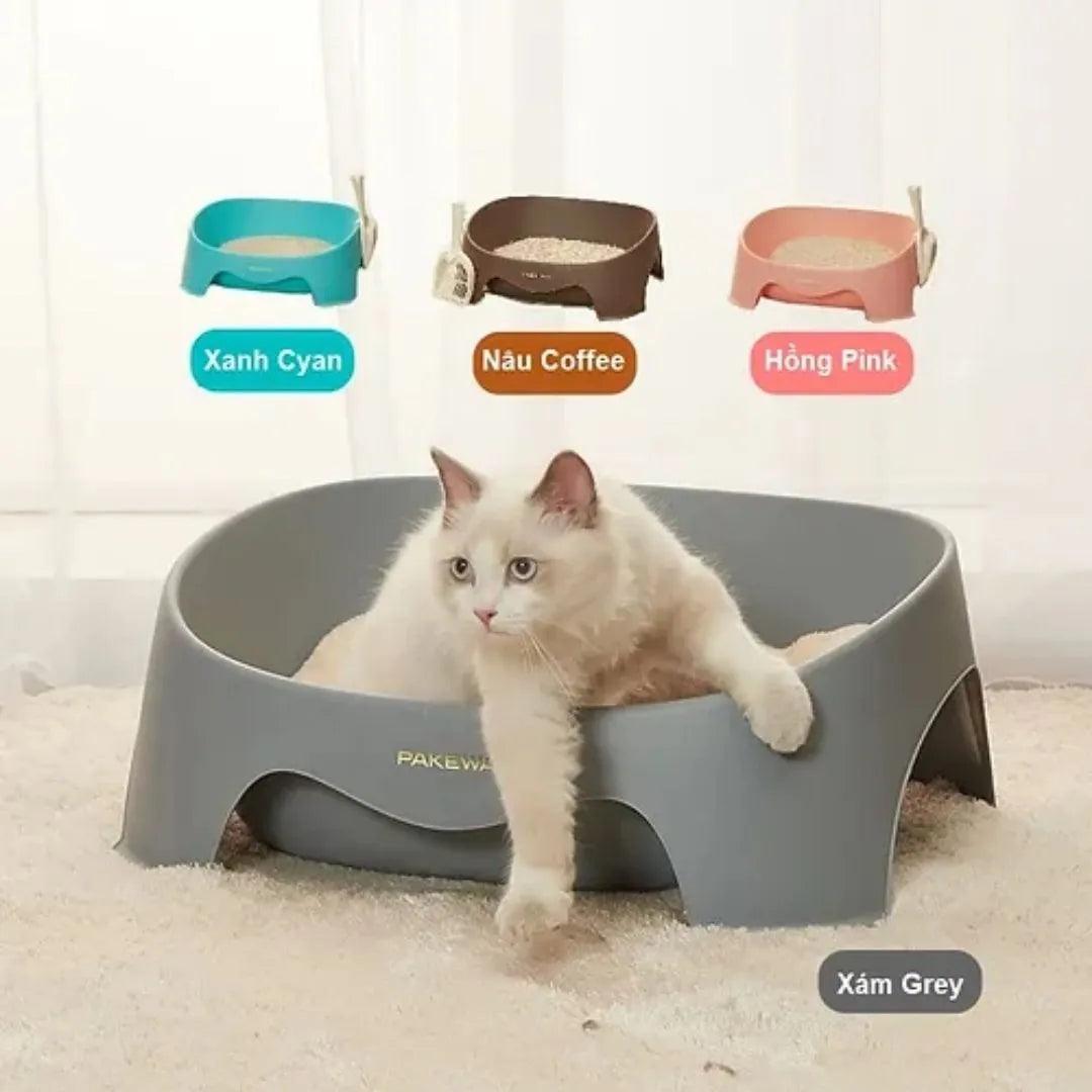 Khay Vệ Sinh Cho Mèo Đa Năng Pakeway 50x40x20cm - Paddy Pet Shop