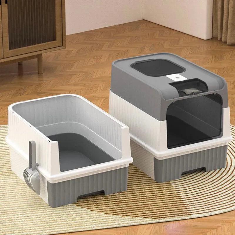 Nhà Vệ Sinh Cho Mèo Có Đèn Led