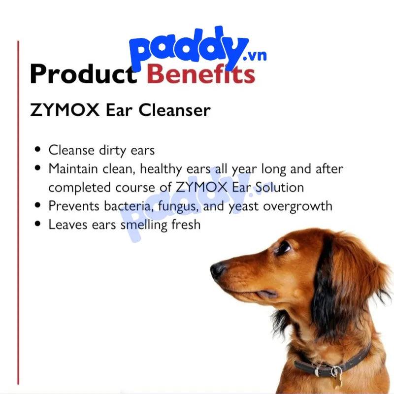 Nhỏ Tai Chó Mèo Làm Sạch Ngừa Viêm Zymox Otic - Paddy Pet Shop