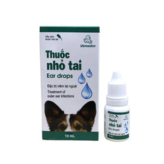 Nhỏ Tai Chó Mèo Viêm Tai Ngoài Vemedim 10ml - Paddy Pet Shop