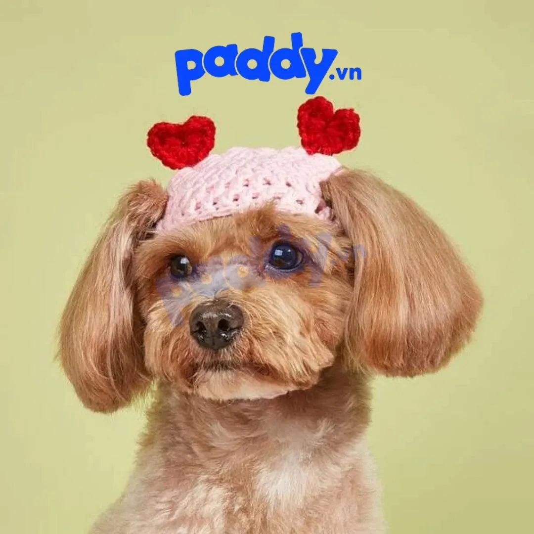 Nón Len Cho Chó Mèo Nhiều Mẫu Dễ Thương - Paddy Pet Shop