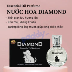 Nước Hoa Diamond Cho Chó Mèo Lưu Hương 12h - Paddy Pet Shop