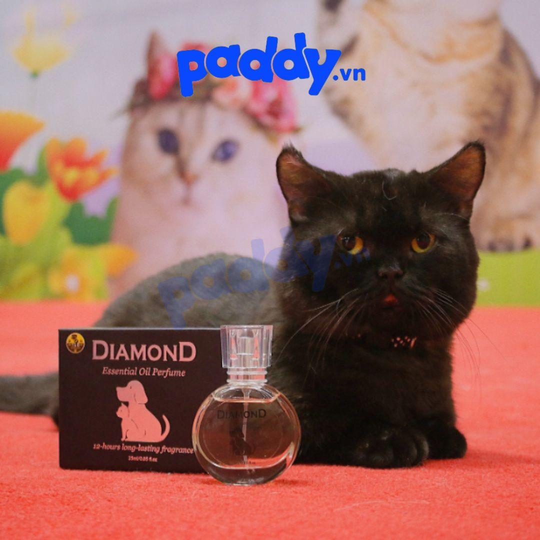 Nước Hoa Diamond Cho Chó Mèo Lưu Hương 12h - Paddy Pet Shop