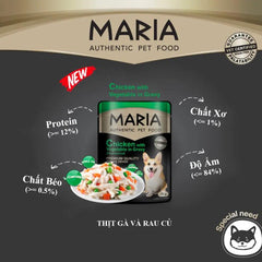 Pate Cho Chó Maria Dog Nhập Khẩu Thái Lan - Paddy Pet Shop