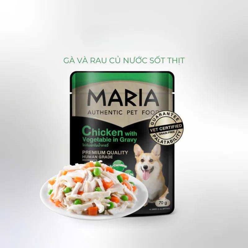 Pate Cho Chó Maria Dog Nhập Khẩu Thái Lan - Paddy Pet Shop