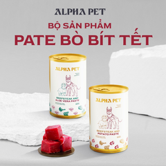 Pate Cho Chó Mèo Alpha Pet Lon 400g