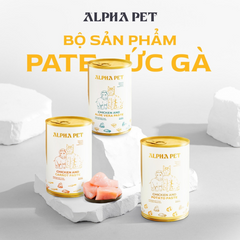 Pate Cho Chó Mèo Alpha Pet Lon 400g