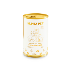 Pate Cho Chó Mèo Alpha Pet Lon 400g