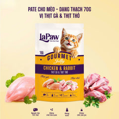Pate Cho Mèo Lapaw Dạng Thạch 70g
