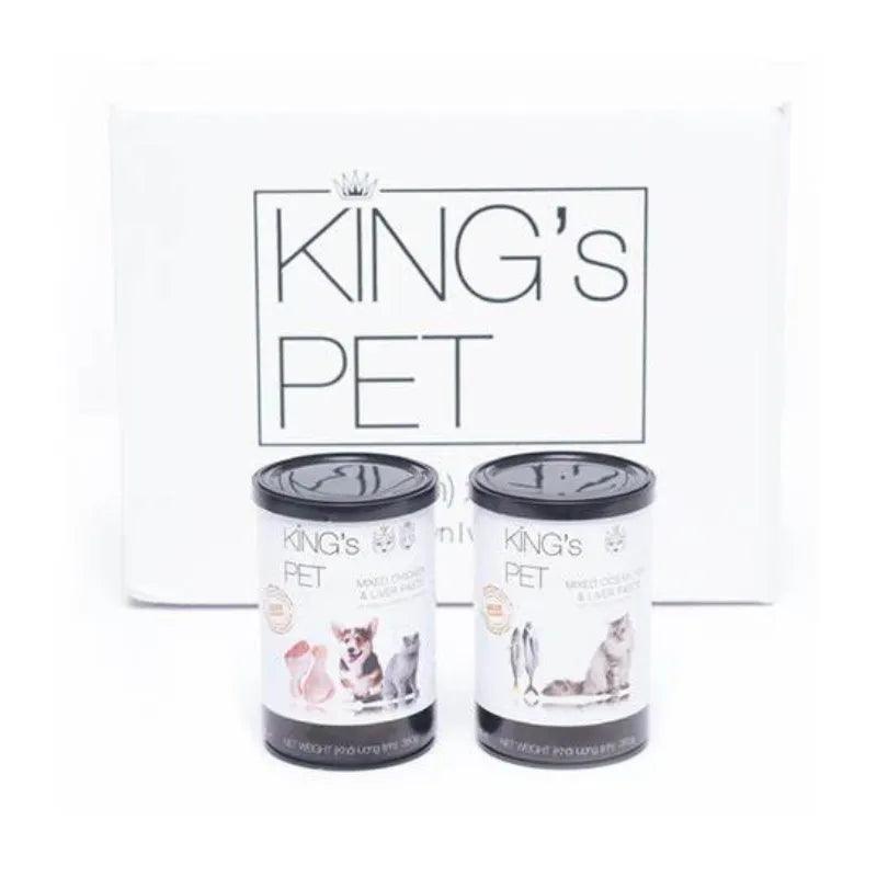 Pate Cho Chó Mèo Mọi Lứa Tuổi Thịt Tươi Kings Pet (Lon 380g) - Paddy Pet Shop