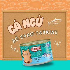 Pate Cho Mèo Trưởng Thành Kucinta Lon 150g